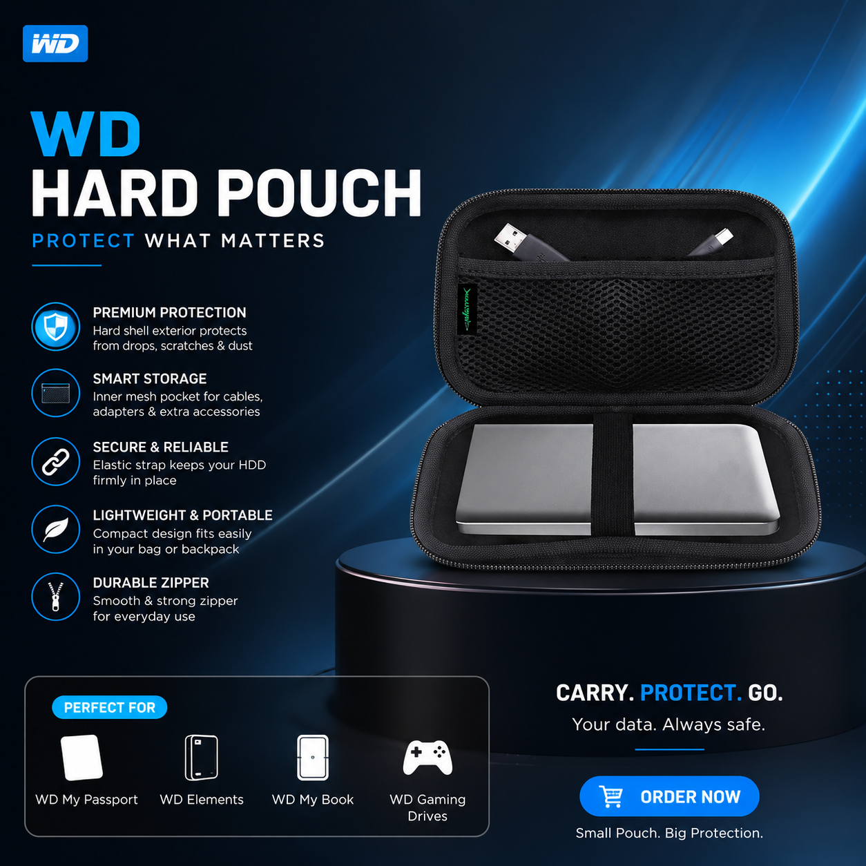Wd Hard Pouch Hdd